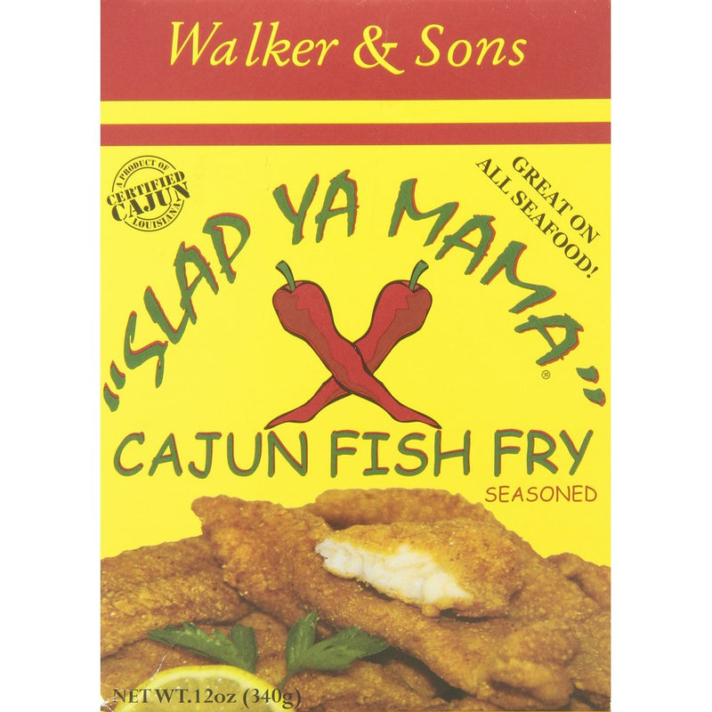 Slap Ya Mama Seasoning Fish Fry Cajun, 12 oz