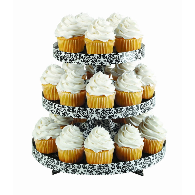 Wilton Damask Borders Cupcake Stand