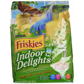 Friskies Purina Indoor Delights, 3.15 lb