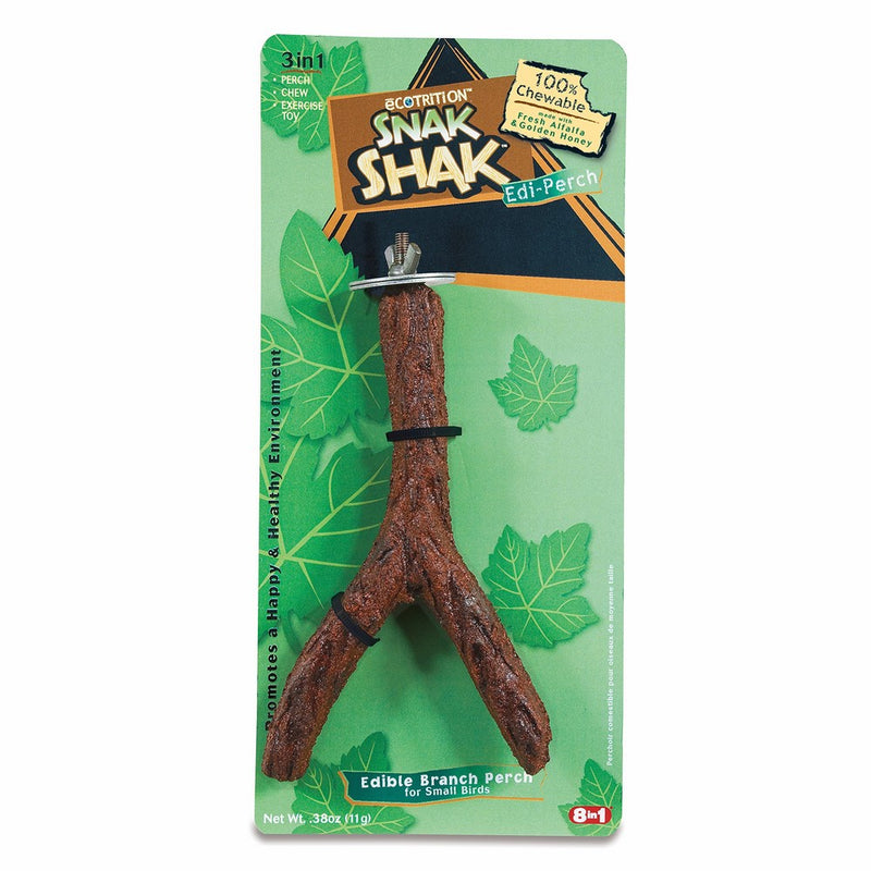 eCOTRITION Snak Shak Chewable Perch, Small (P-84006)