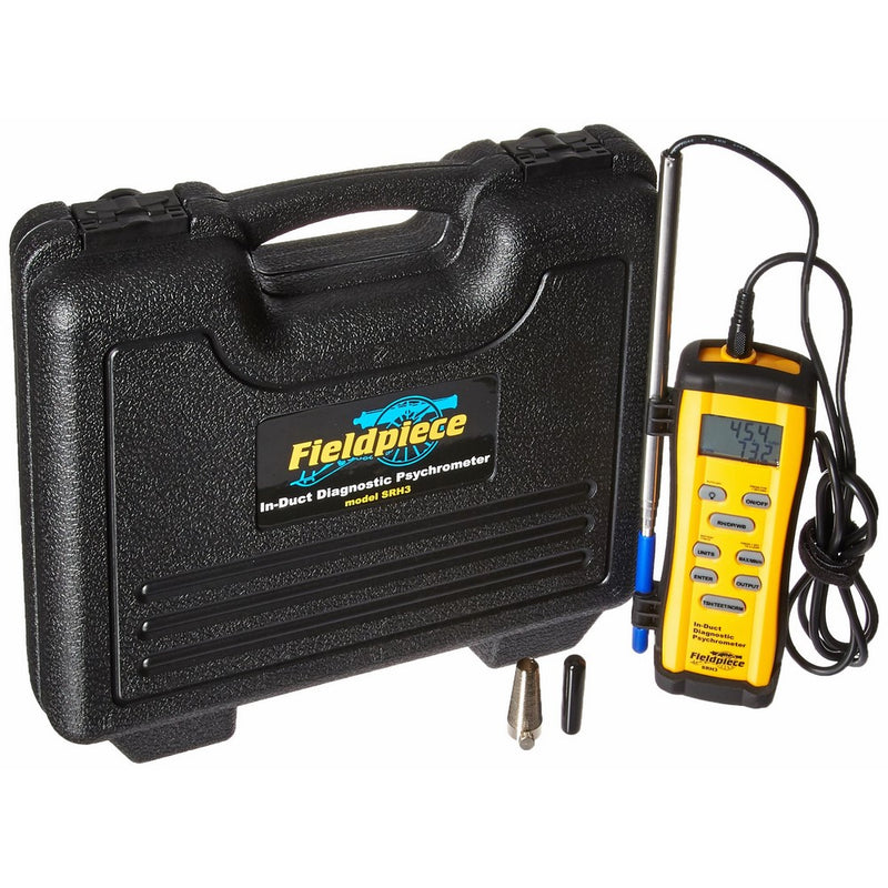 Fieldpiece SRH3 In-Duct Digital Psychrometer