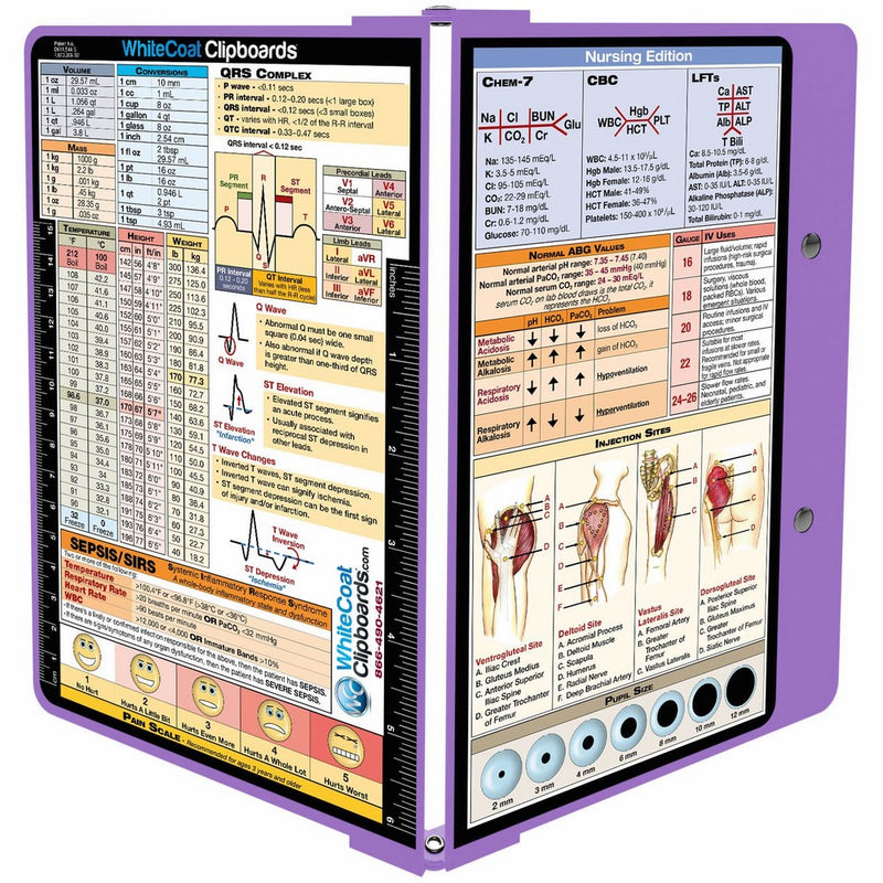Whitecoat Clipboard- Lilac - Nursing Edition