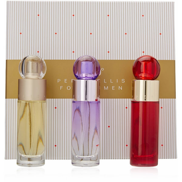 Perry Ellis 360 Eau de Toilette Spray Gift Set for Women, 3 Count