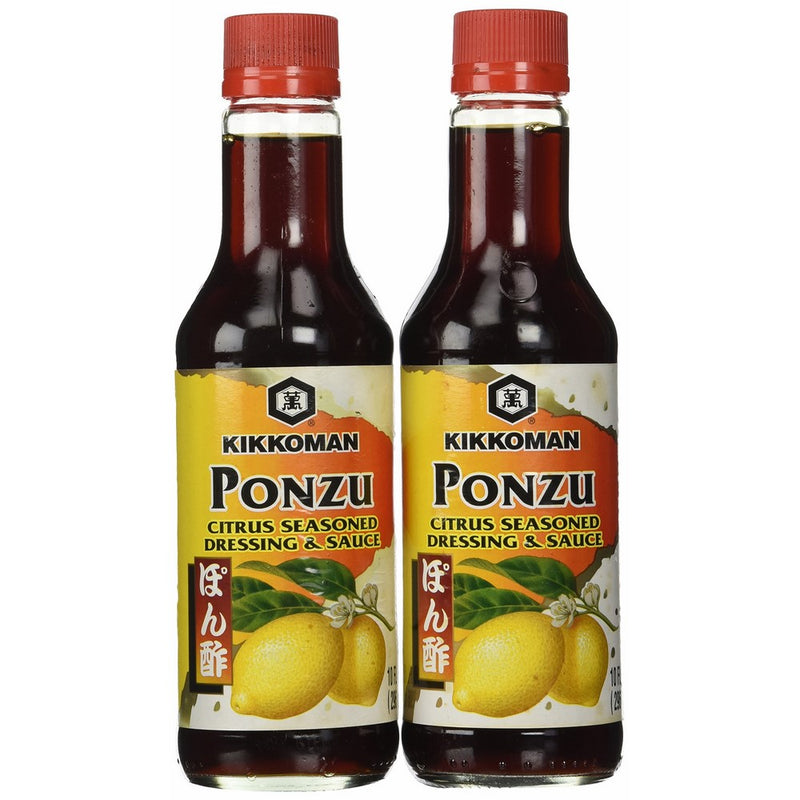 Kikkoman Ponzu Sauce, Bottle, 10 oz, 2 pk