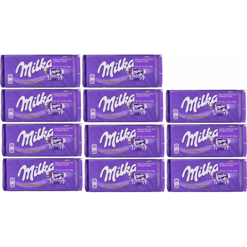 World's Best Milka Chocolate Alpine Milk (Pack of 101)