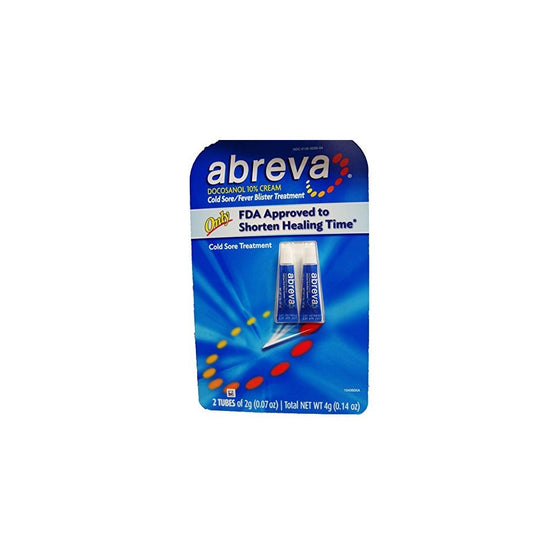 Abreva 2-0.07 OZ Cold Sore/Fever Blister Treatment, 0.14 OZ