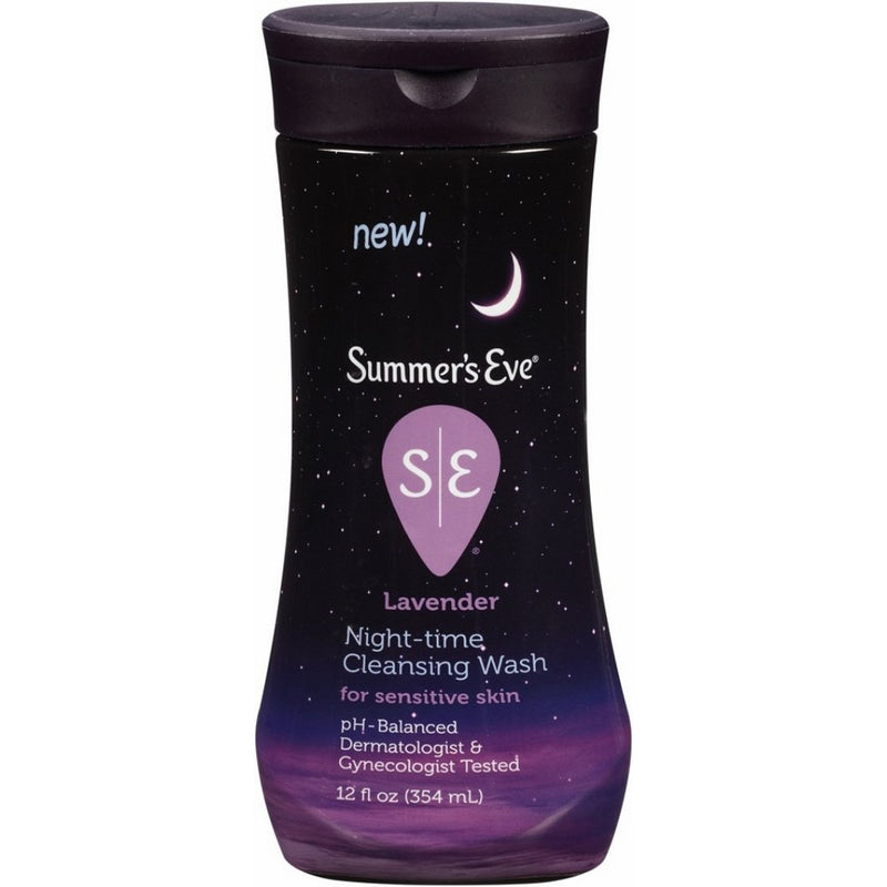 Summer's Eve Cleansing Wash | Lavender | 12 Ounce | Pack of 1 | pH-Balanced, Dermatologist & Gynecologist Tested