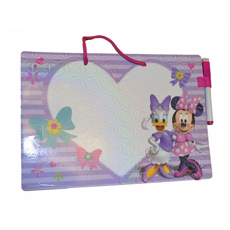 Children's Licensed Character Marker Board(dry Erase Board) with Marker (Minnie Mouse)