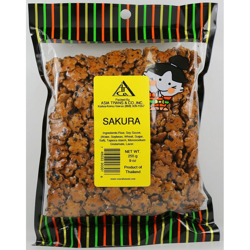 Sakura Arare Rice Crackers, 9 Ounce