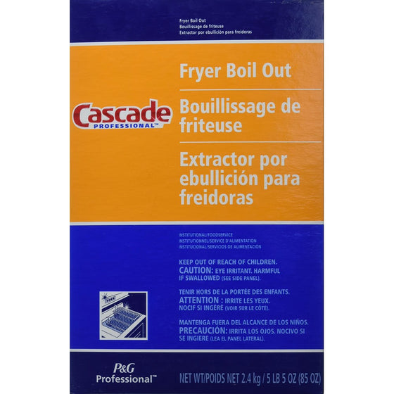 Cascade with Phosphates Professional Fryer Boil Out 85-oz (1)