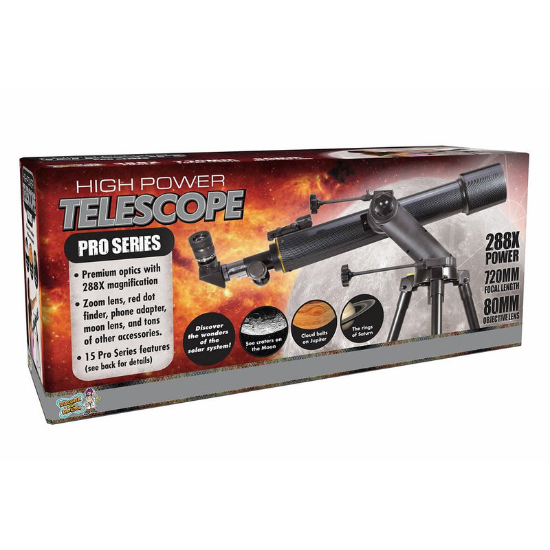 Discover with Dr. Cool PRO Series Refractor Telescope