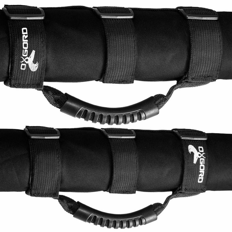 Grab Bar Handle for Select Jeep, UTV & ATV Gear (Pack of 2) Fits 1 1/2 to 3 Inch Roll Bars