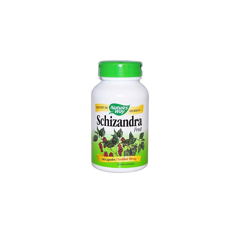 Nature's Way Schizandra Fruit Vegetarian Capsule, 100 ct