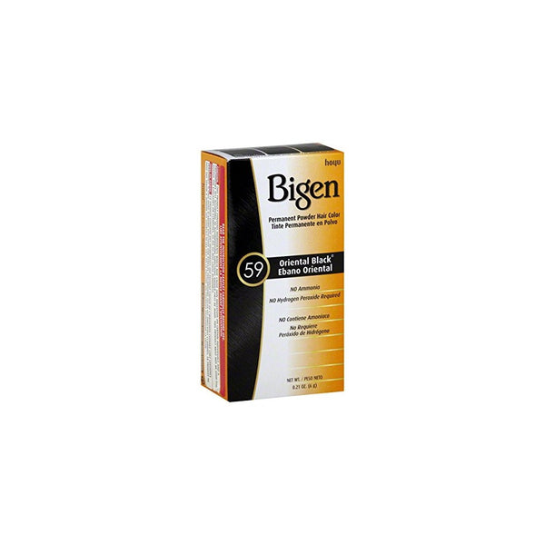 Bigen Permanent Powder Hair Color 59 Oriental Black