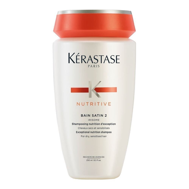 Kerastase Nutritive Bain Satin 2 Complete Nutrition Shampoo For Dry and Sensitised Hair, 8.5 Oz.