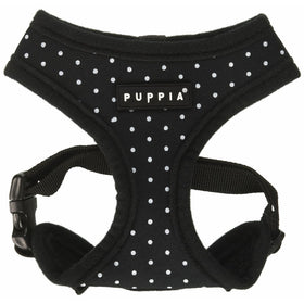 Puppia Dotty Harness A, Small, Black