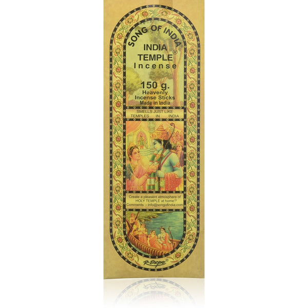 India Temple Incense - Song of India - 120 Stick Large Box