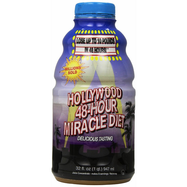 Hollywood 48-Hour Miracle Diet, 32-Ounce Bottles (Pack of 2)