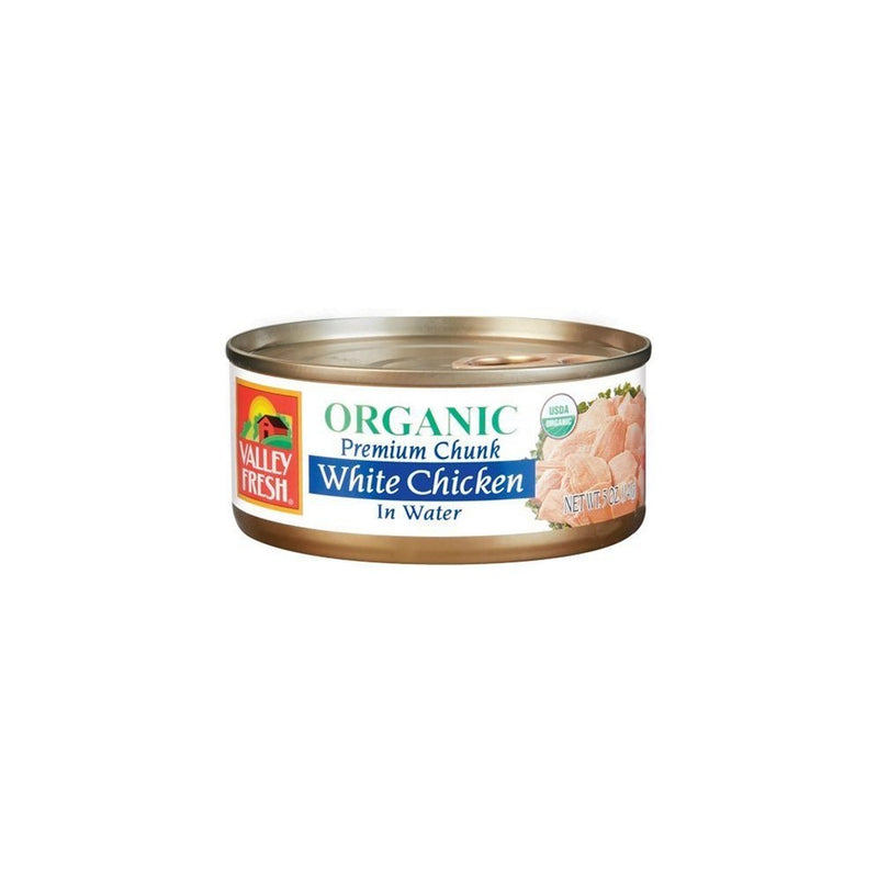 Valley Fresh Organic White Chicken - 5 oz.-Pack of 12