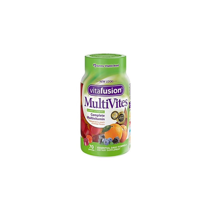 Vitafusion Multivites Gummy Vitamins, 70 Count (Pack of 3)