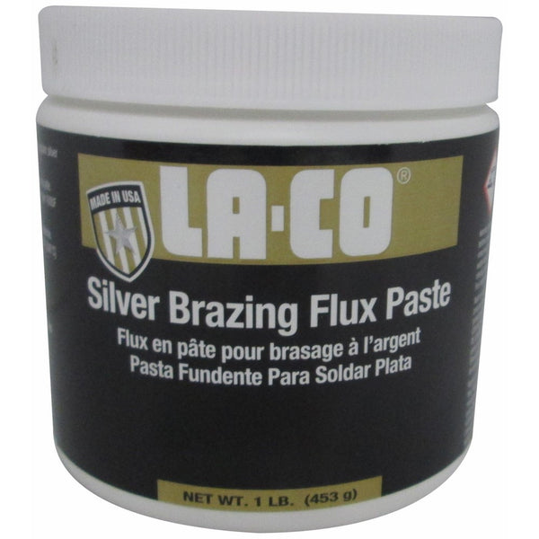 LA-CO High Heat Resistance Silver Brazing Flux Paste, 1000 to 1700 Degree F Temperature, 1 lbs