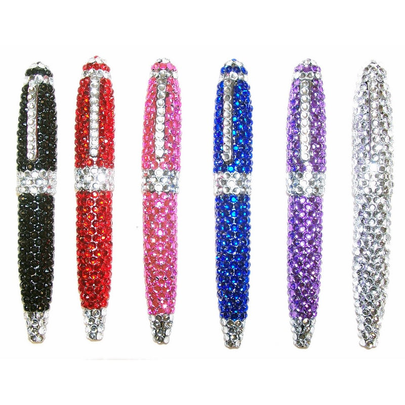 Inkology Glam Rocks Rhinestone Pen, Single Pen, Assorted Colors (540-7)