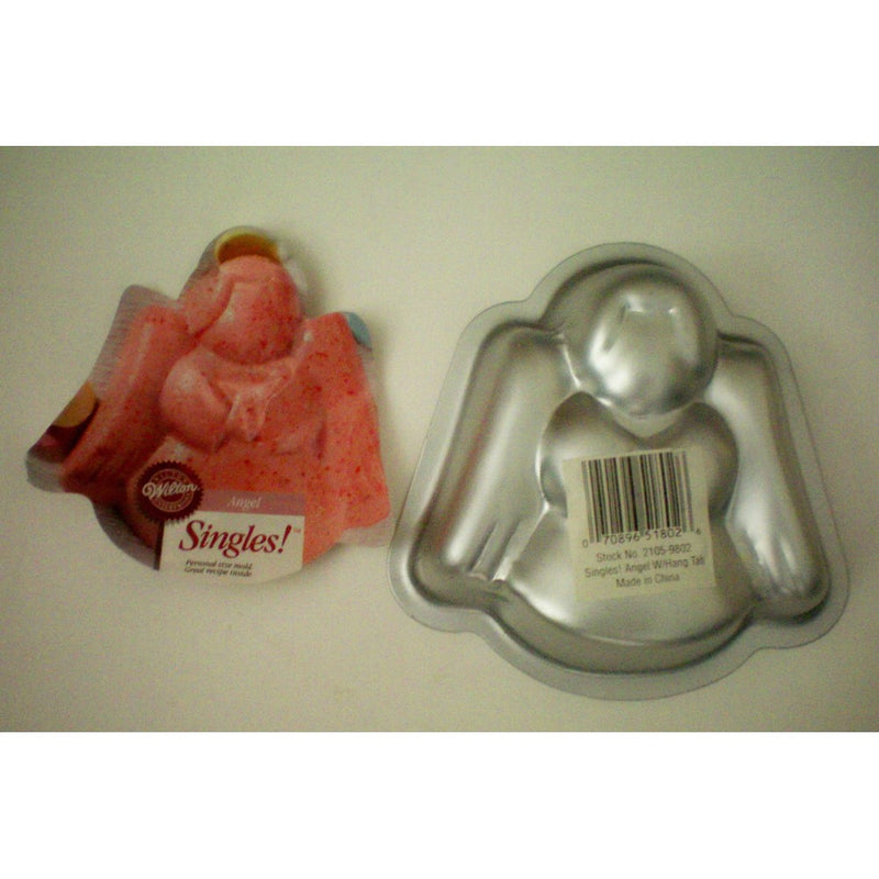 Wilton Singles Cake Pan -- Angel 4.75" tall