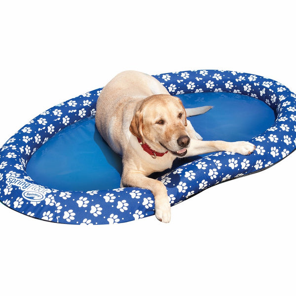 SwimWays Spring Float Paddle Paws Dog Pool Float