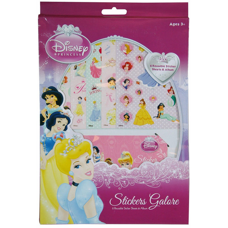 Disney Princess Stickers Galore