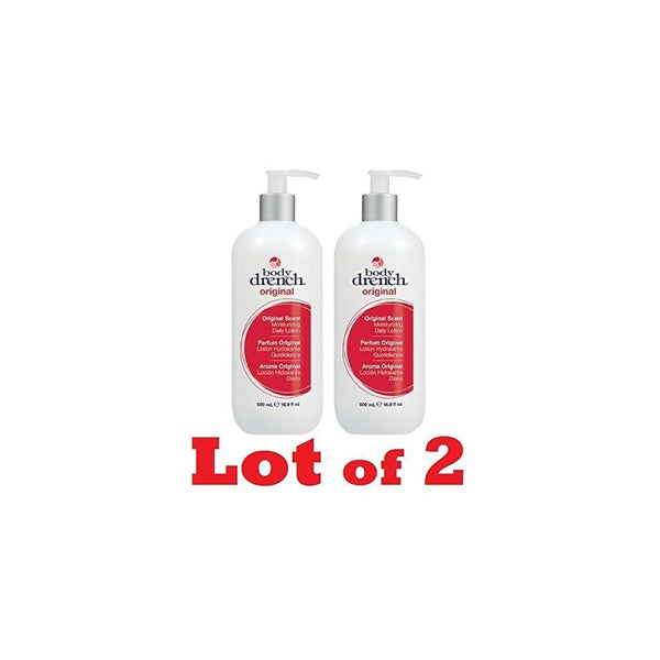 Lot of(2) Body Drench Original Moisturizing Lotion 16.9 oz