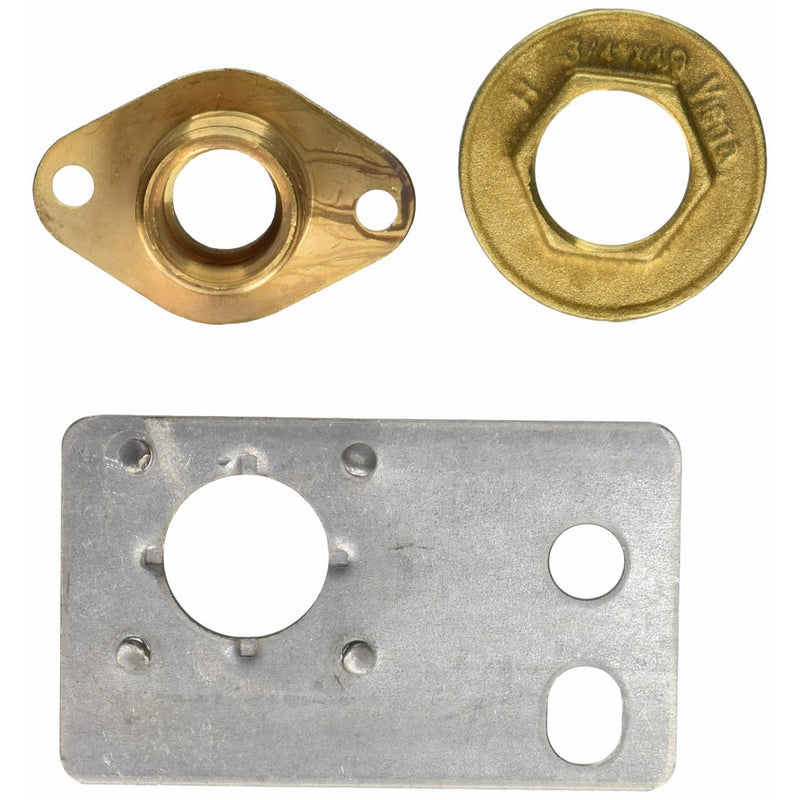 Duravit 0050720000 Mounting Kit for Pre-Wall Carriers for Sensowash Connections