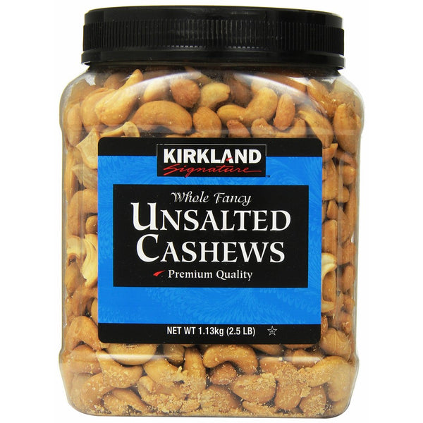 Kirkland Signature Kirkland Signature Unsalted Cashews, 2.5 Pound