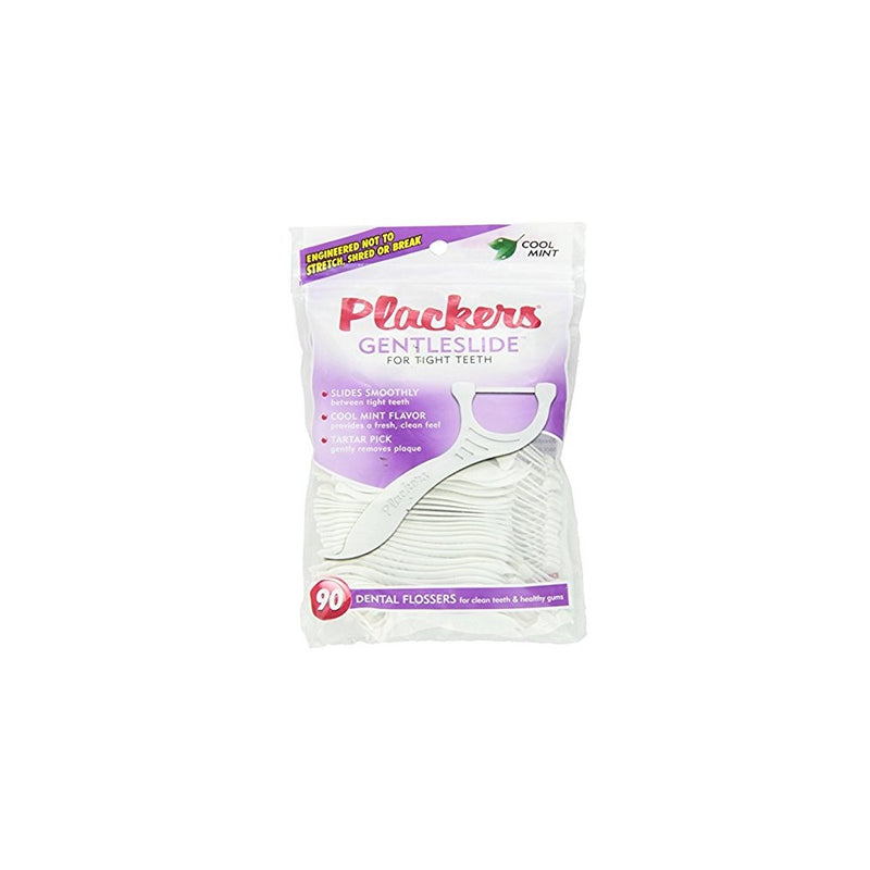 Plackers Gentleslide Flosser, 90-Count (PACK OF 3)