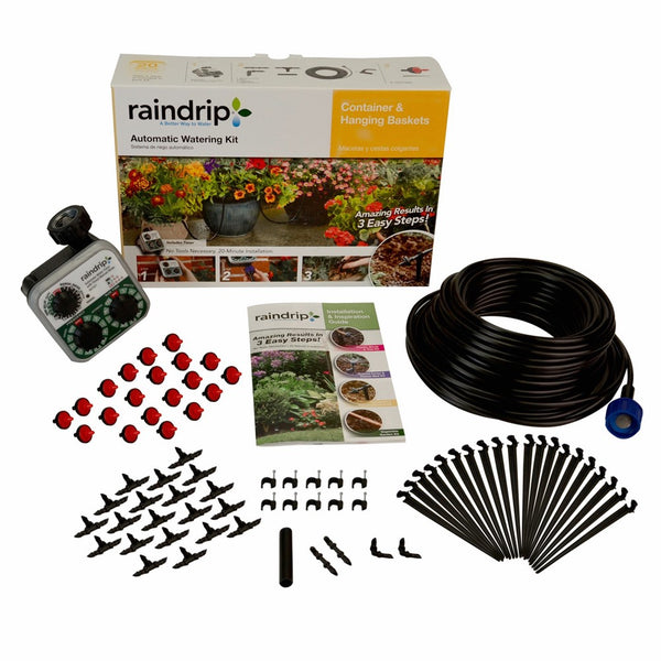 Raindrip R560DP Automatic Container and Hanging Baskets Kit