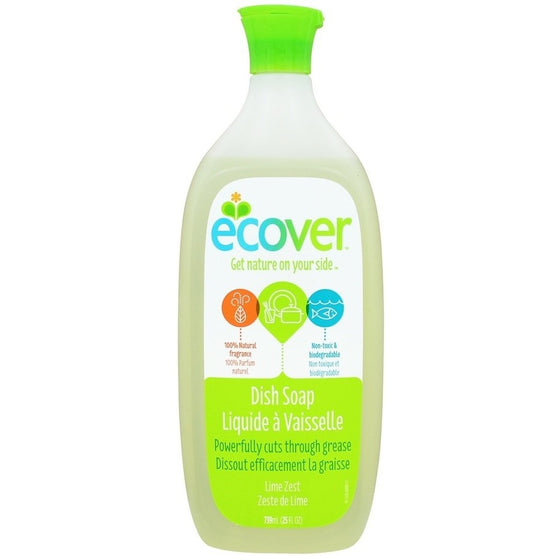 Ecover Dish Soap Lime Zest 739 mL (25 fl oz)