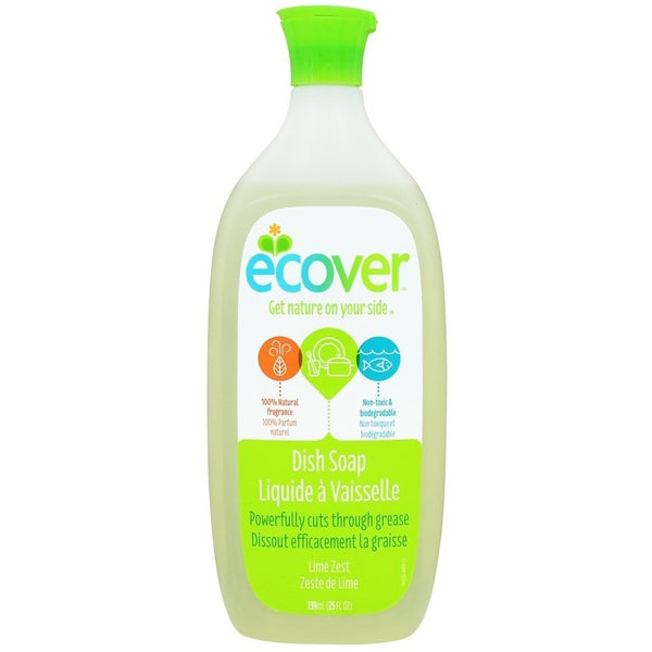 Ecover Dish Soap Lime Zest 739 mL (25 fl oz)