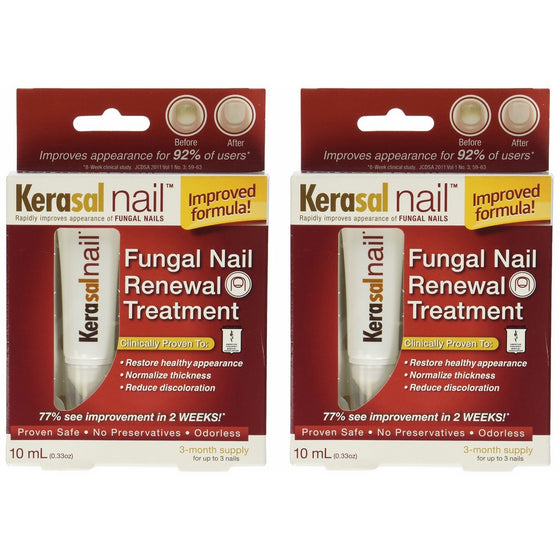 Kerasal Kerasal Nail Fungal Nail Renewal Treatment 10 Ml (Pack Of 2), 2 Count