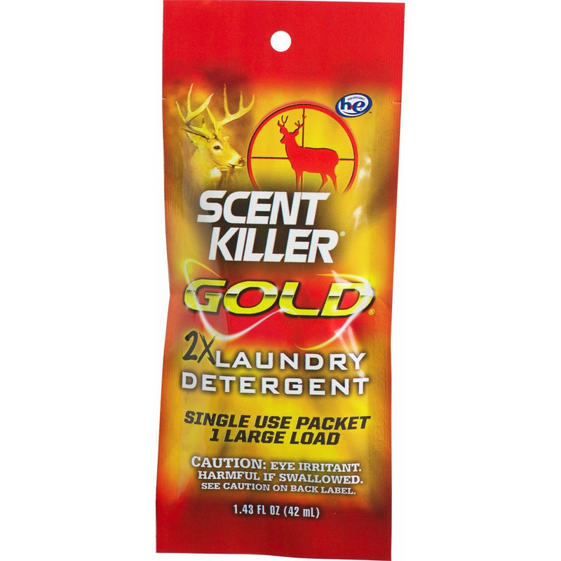 Scent Killer Gold Single Use Laundry Detergent, 1.43 Fl oz