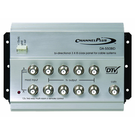 Linear DA-550BID ChannelPlus Bi-Directional RF Distribution Amplifier with 12V IR