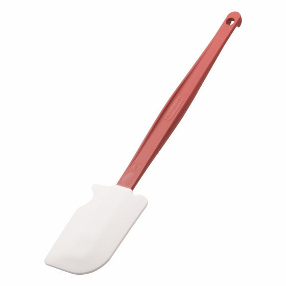 Rubbermaid Commercial Products FG1963000000 High Heat Silicone Spatula, 13.5", Red Handle