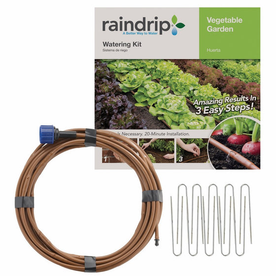 Rain DripR567DT Drip Watering Vegetable Garden Kit