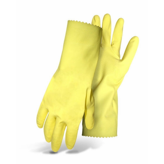 Boss 958L Large Flock Lined Latex Gloves