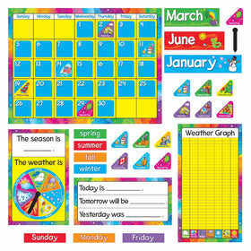 Trend Enterprises Trend Enterprises Year Around Calendar Bulletin Board Set (T-8096)
