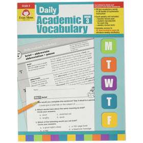 Daily Academic Vocabulary Grade 3