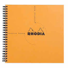 Rhodia Reverse Standard Notebook - Graph, Orange