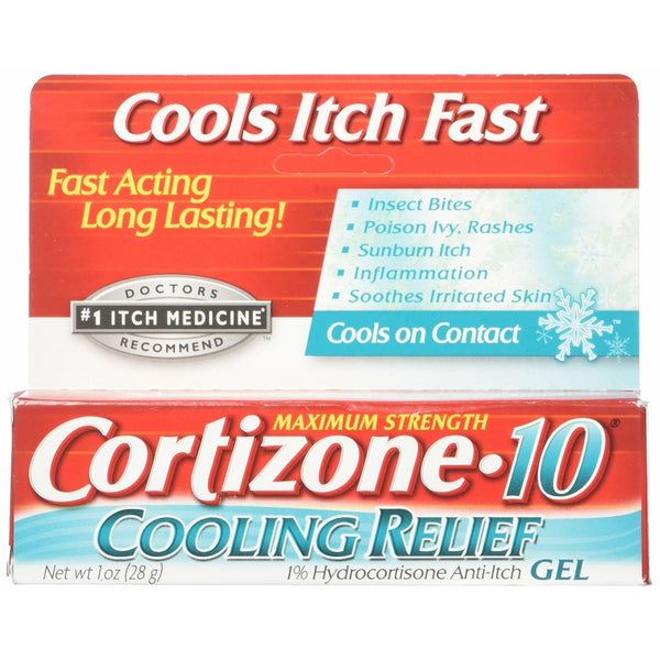 Cortizone-10 Cooling Relief Anti-Itch Gel 1 oz