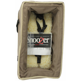 Snoozer Luxury Console Pet Car Seat, Small Luxury, Dk Chocolate/Buckskin