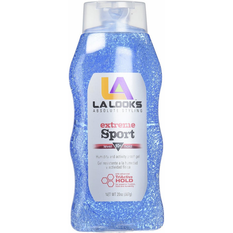 L.A. LOOKS SPORT XTRME HLD GEL 20 OZ (Pack of 3)