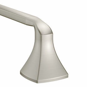 Moen YB5124BN Voss 24-Inch Bathroom Towel Bar, Brushed Nickel
