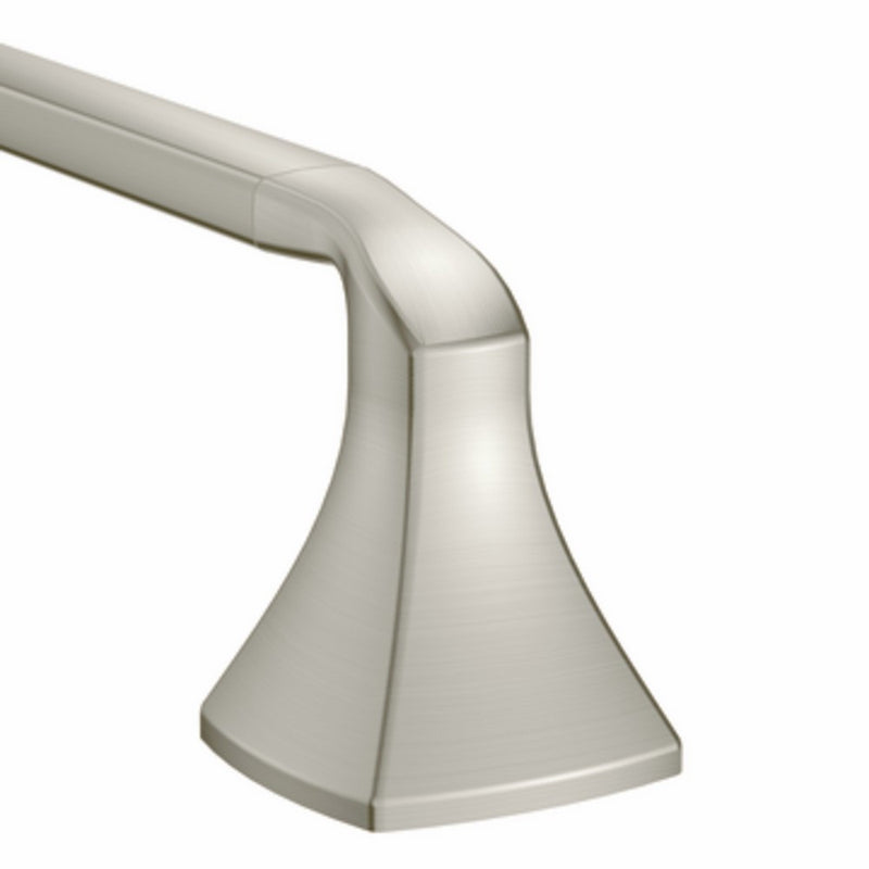Moen YB5124BN Voss 24-Inch Bathroom Towel Bar, Brushed Nickel